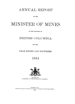 Annual Report 1944