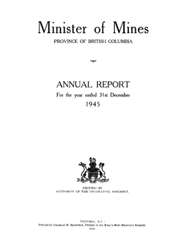 Annual Report 1945