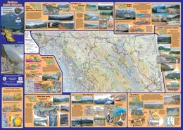 ​Northern British Columbia: geological landscapes highway map