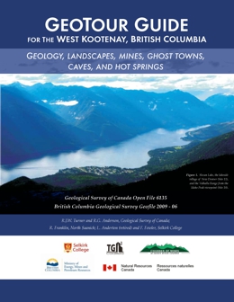 GeoTour Guide for the West Kootenay, British Columbia