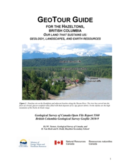 Geotour guide for the Hazeltons, BC