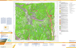 Surficial geology, Bootjack Mountain area, British Columbia (parts of NTS 93A/5,6,11,12)