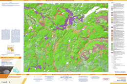 Surficial geology, Moffat Creek area, British Columbia, parts of NTS 93-A/3, NTS 93-A/4, NTS 93-A/5, and NTS 93-A/6