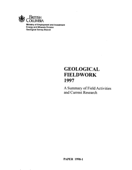 Geological Fieldwork 1997