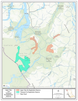 Upper Taku, Tulsequah No Registration Reserve