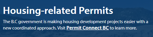 Permit Connect BC logo and link