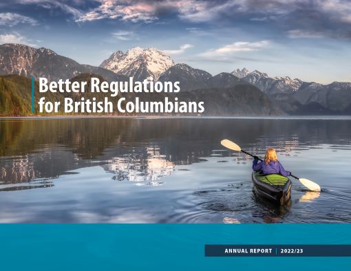 2022/23 Better Regulations for British Columbians Annual Report