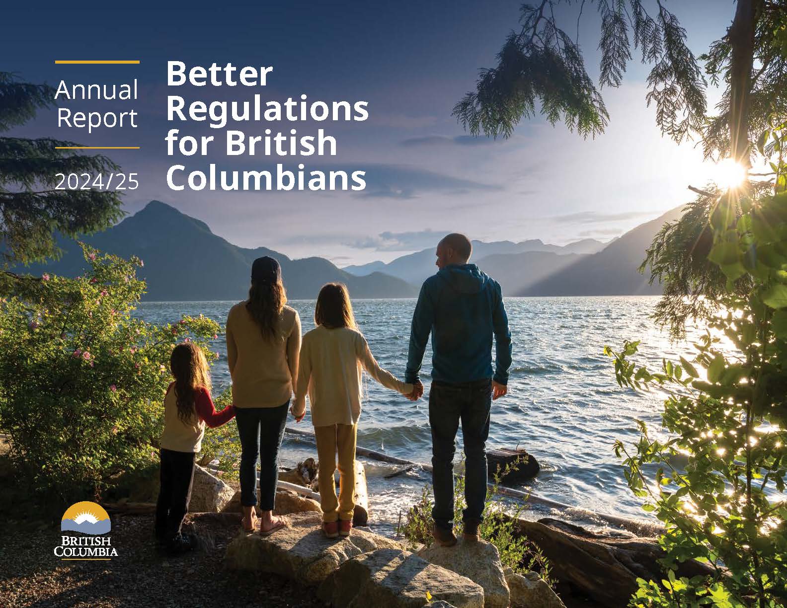 Cover photo of the Better Regulations for British Columbians Annual Report 2024/25