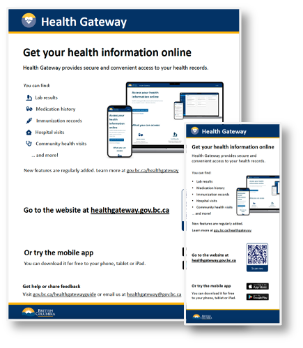 Health Gateway materials preview