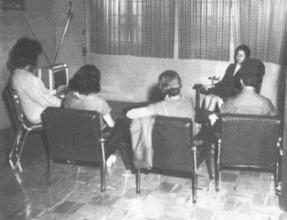 Group discussion in Lakeside Correctional Centre for Woman (1960s)