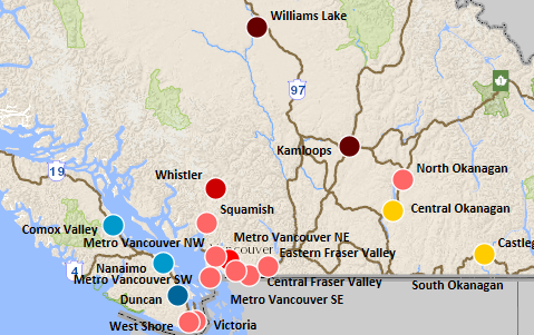 Check current air quality conditions in B.C.