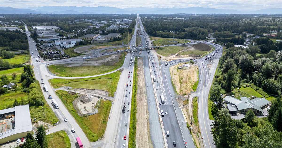 232nd Street Interchange and HOV widening project