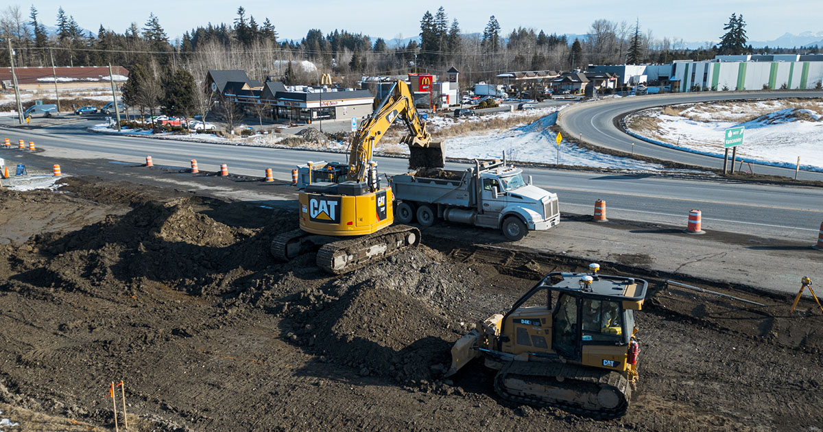 Construction is underway on the 264th Street Interchange enhancements