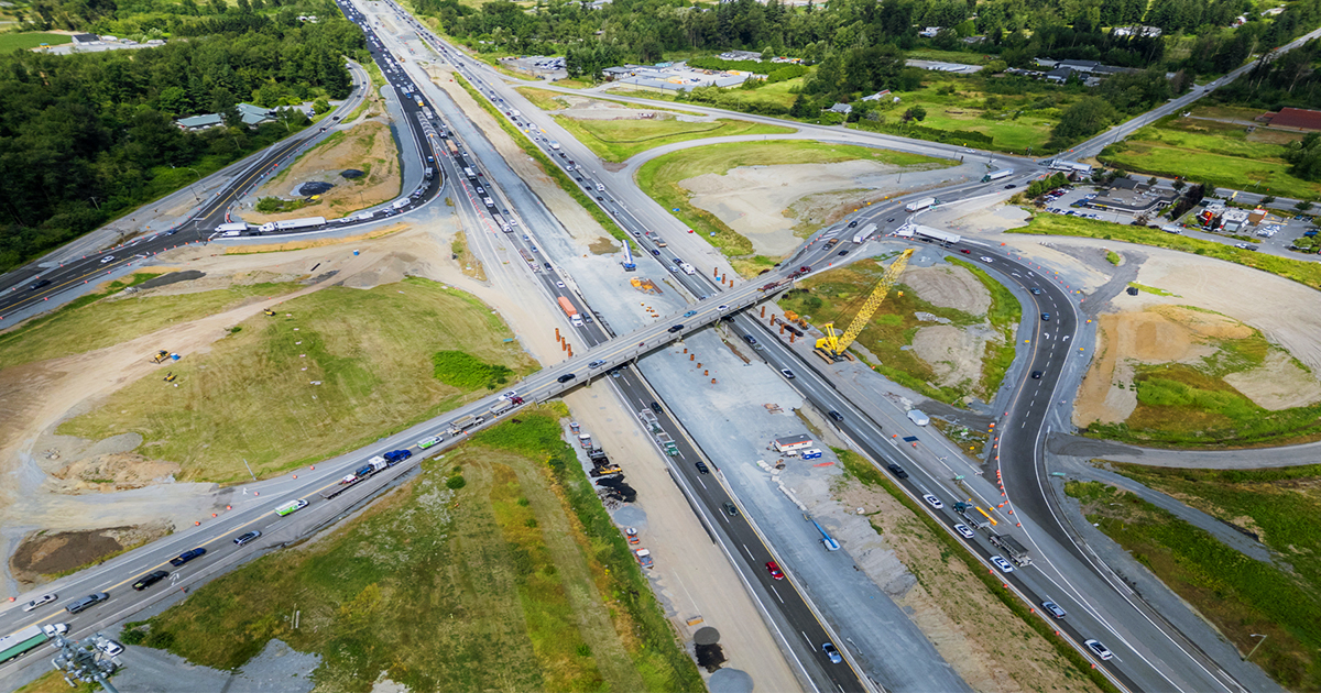 Construction is underway on the 264th Street Interchange enhancements