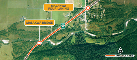 Malakwa Bridge project