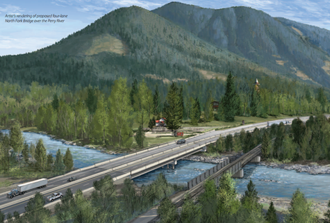 North Fork Highway Project Rendering
