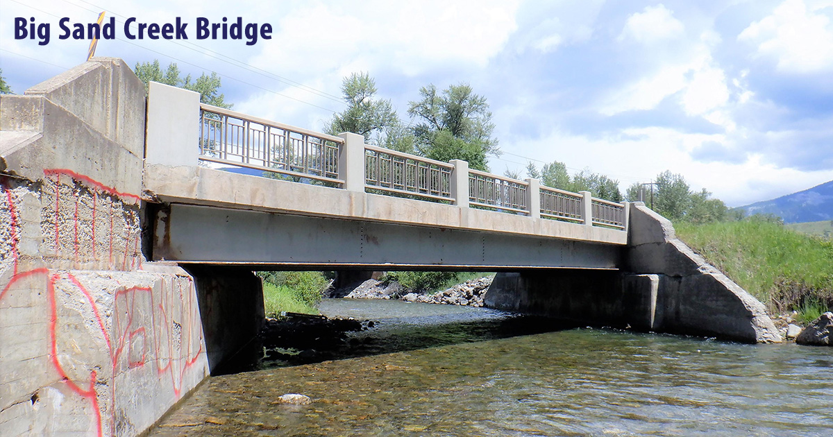 Big Sand Creek Bridge to be replaced
