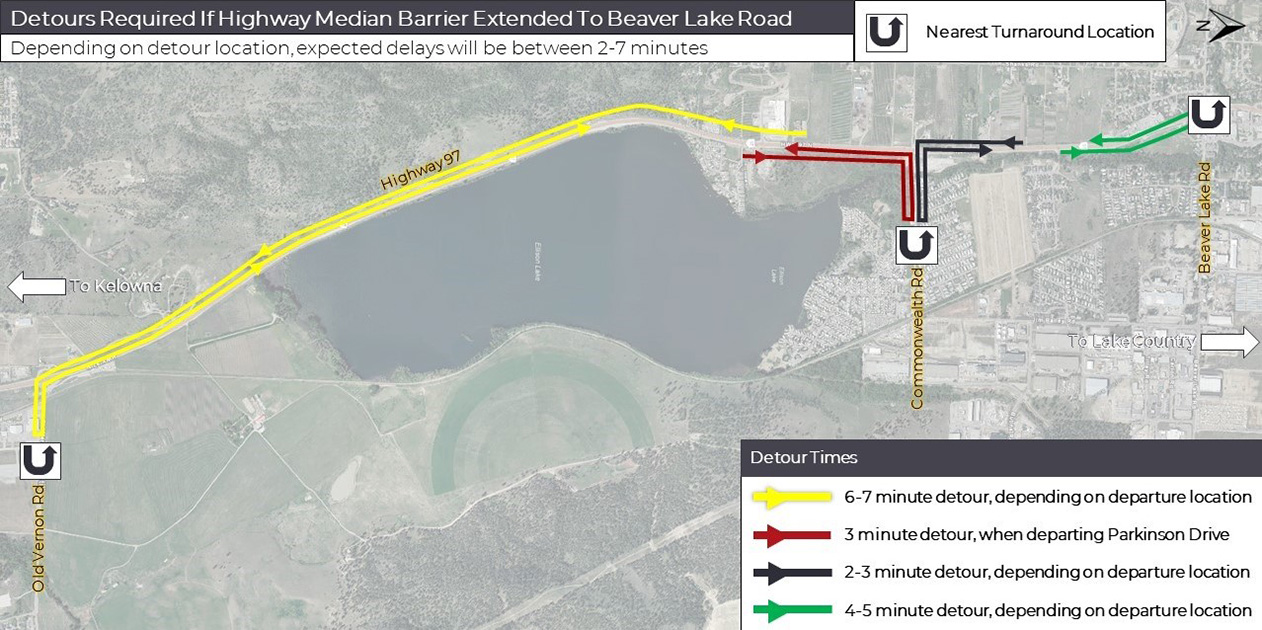Highway 97 Commonwealth Road Improvements Province of British Columbia