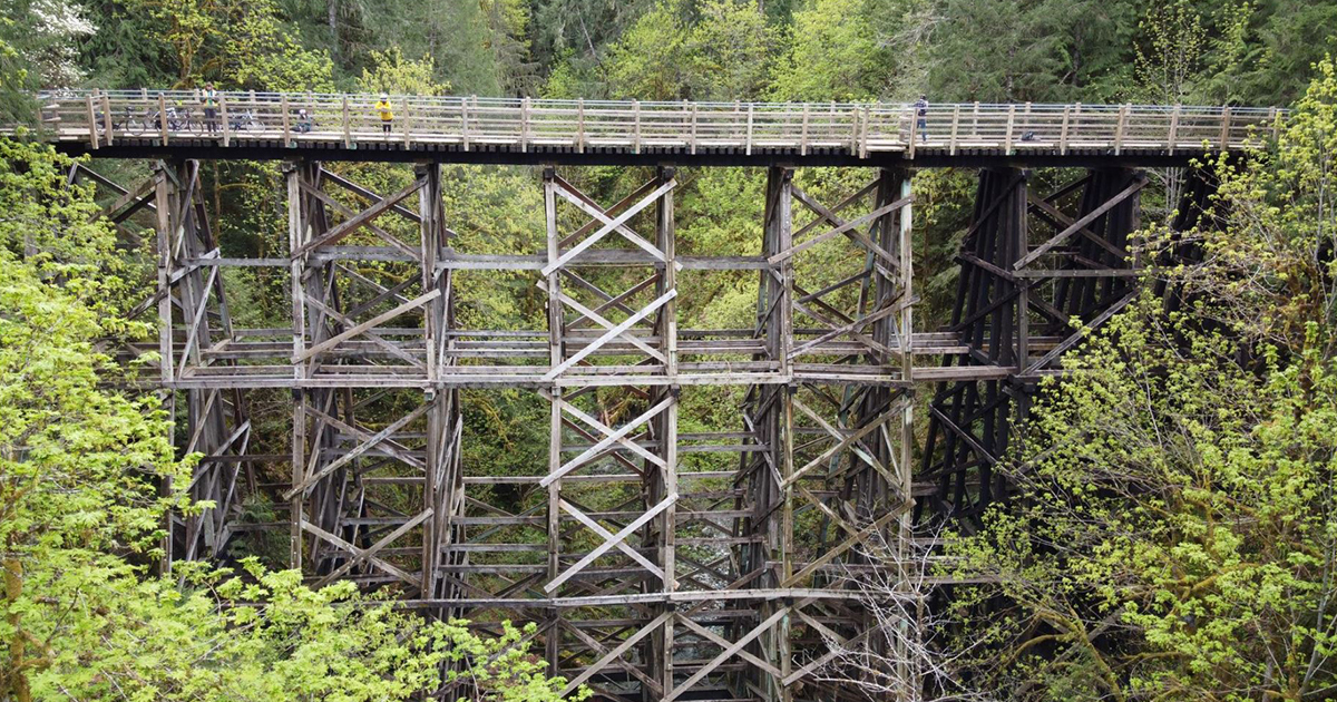Current Holt Creek Bridge structure