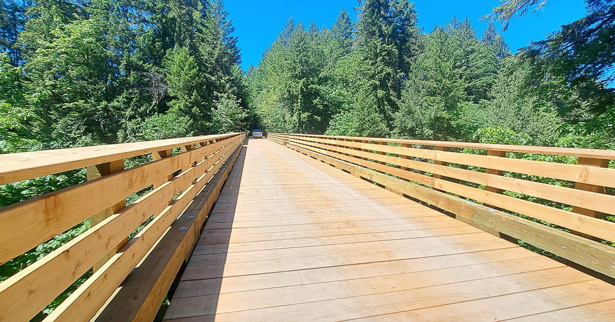 Holt Creek Bridge surface