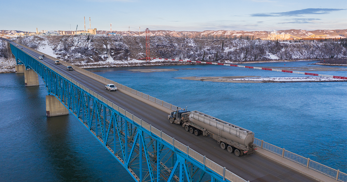 Taylor Bridge Crossing Province of British Columbia